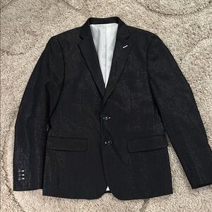 Haight & Ashbury Sparkling Black Men's Blazer size 40
